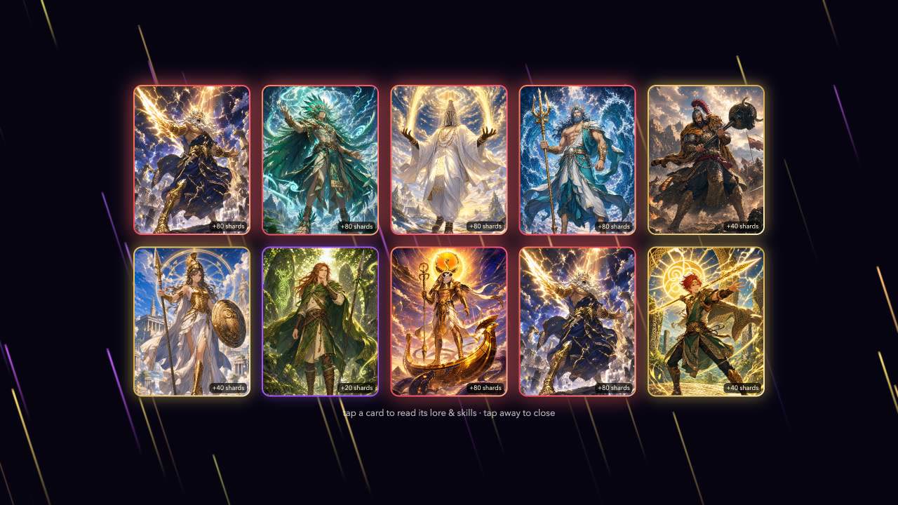 Summon the legends