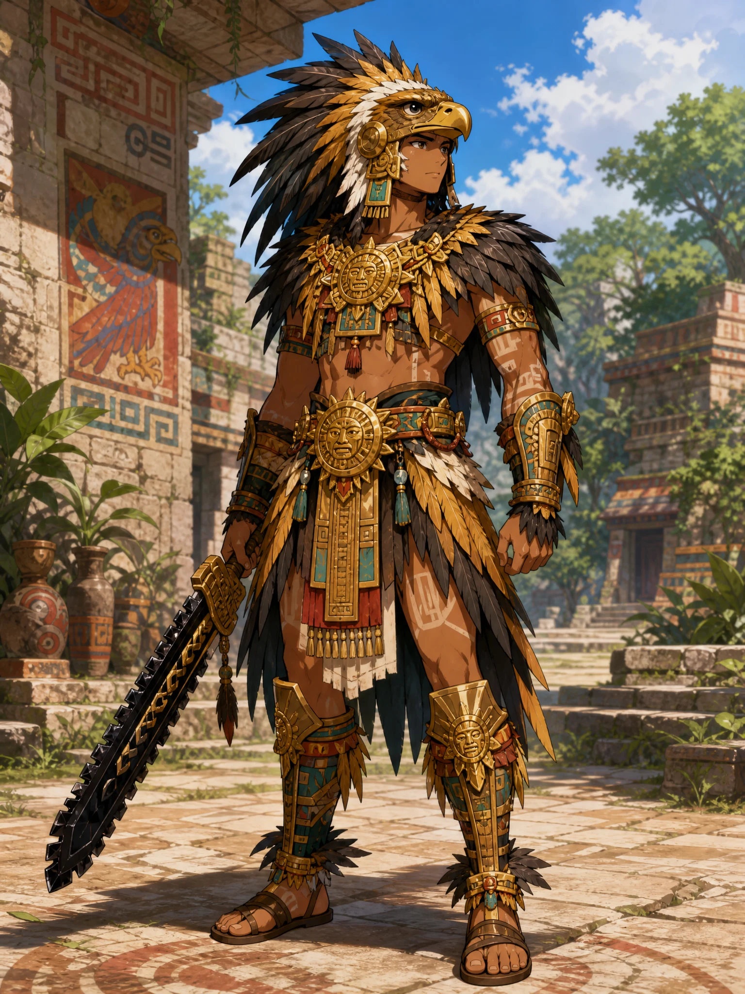 Aztec Eagle Warrior